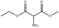 Propanedioic  acid,  amino-,  ethyl  methyl  ester  (9CI) Struktur