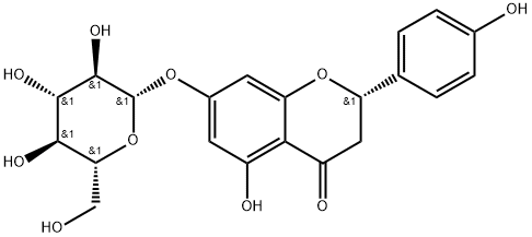 (S)-2,3-ジヒドロ-5-ヒドロキシ-7-(β-D-グルコピラノシルオキシ)-2-(4-ヒドロキシフェニル)-4H-1-ベンゾピラン-4-オン