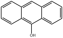 Anthracen-9-ol Struktur