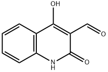 2,4-DIHYDROXY-3-FORMYLQUINOLINE Struktur