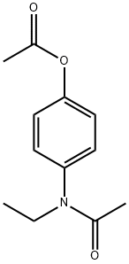 N-[4-(Acetyloxy)phenyl]-N-ethylacetamide,529-94-2,结构式
