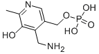吡哆胺5 '磷酸盐,529-96-4,结构式
