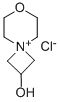 N-(b-Hydroxytrimethylen)morpholinium chloride Structure
