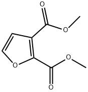 2,3-furandicarboxylic acid dimethyl ester Structure