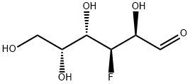 3-デオキシ-3-フルオロ-D-ガラクトース 化学構造式