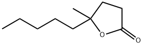 dihydro-5-methyl-5-pentylfuran-2(3H)-one Struktur