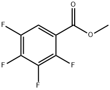 2,3,4,5-テトラフルオロ安息香酸メチル 化学構造式