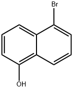 5-Bromo-1-naphthol Structure