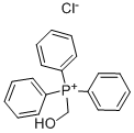 HYDROXYMETHYL TRIPHENYLPHOSPHONIUM CHLORIDE Struktur