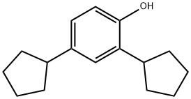 2,4-dicyclopentylphenol Struktur