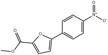 5-(4-NITROPHENYL)FURAN-2-CARBOXYLIC ACID METHYL ESTER Structure