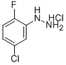 5-Chloro-2-fluorophenylhydrazine hydrochloride Structure