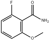 2-FLUORO-6-METHOXYBENZAMIDE Structure