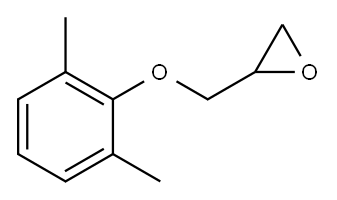 2-[(2,6-DIMETHYLPHENOXY)METHYL]OXIRANE Struktur