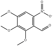 2,3,4-TRIMETHOXY-6-NITROBENZALDEHYDE Structure