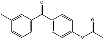 4-ACETOXY-3'-METHYLBENZOPHENONE Structure