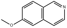 6-メトキシイソキノリン 化学構造式