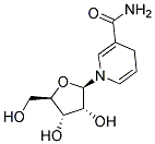 1-[5-O-(2'-O-ホスホノ-5'-アデニリルオキシホスホニル)-β-D-リボフラノシル]-1,4-ジヒドロピリジン-3-カルボアミド 化学構造式