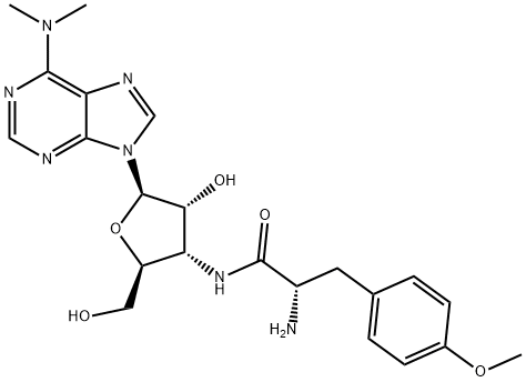 嘌呤霉素,53-79-2,结构式
