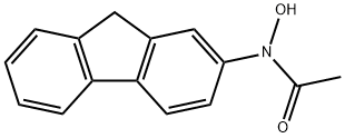 Hydroxyacetylaminofluorene Struktur