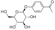 1-[4-(β-D-Glucopyranosyloxy)phenyl]ethan-1-on