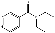 N,N-ジエチルイソニコチンアミド 化学構造式