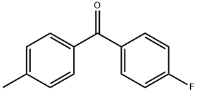 4-フルオロ-4’メチルベンゾフェノン 化学構造式