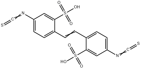 4,4′-二异硫氰酰-2,2′-基二磺酸二钠盐, 53005-05-3, 结构式