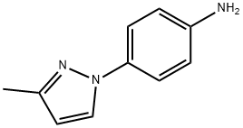 [4-(3-methyl-1H-pyrazol-1-yl)phenyl]amine Struktur
