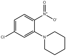 1-(5-chloro-2-nitrophenyl)piperidine, 53013-43-7, 结构式
