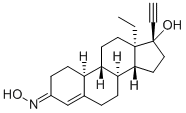 ノルエルゲストロミン 化学構造式