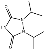 1,2-ジイソプロピル-1,2,4-トリアゾリジン-3,5-ジオン 化学構造式