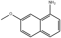 7-METHOXYNAPHTHALEN-1-AMINE Struktur