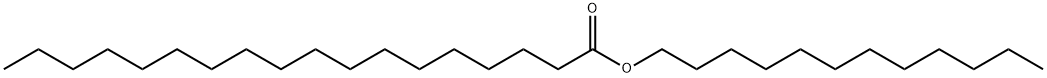ステアリン酸ドデシル 化学構造式