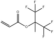 六氟-2-甲基异丙基丙烯酸盐,53038-41-8,结构式