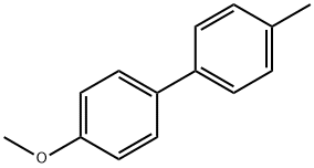 4-METHOXY-4'-METHYLBIPHENYL Struktur