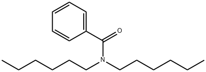N,N-Dihexylbenzamide Struktur