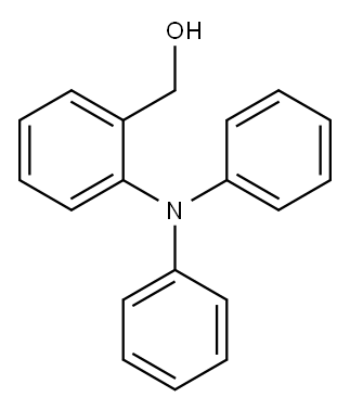 2-(Diphenylamino)benzenemethanol Structure