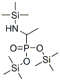 [1-[(Trimethylsilyl)amino]ethyl]phosphonic acid bis(trimethylsilyl) ester Struktur