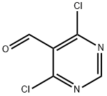 4,6-Dichloro-5-pyrimidinecarbaldehyde Struktur