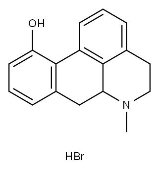 11-hydroxyaporphine Structure