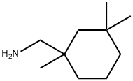 (1,3,3-トリメチルシクロヘキシル)メタンアミン 化学構造式