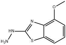 2(3H)-Benzothiazolone,4-methoxy-,hydrazone(9CI), 53065-23-9, 结构式