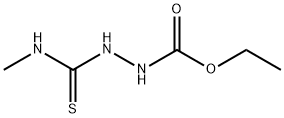 Ethyl 2-(methylcarbamothioyl)hydrazinecarboxylate 化学構造式