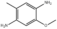 2-メトキシ-5-メチル-p-フェニレンジアミン 化学構造式