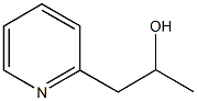 1-(2-ピリジニル)-2-プロパノール 化学構造式