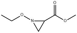 2-Aziridinecarboxylicacid,1-ethoxy-,methylester(9CI) Struktur