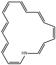 1-Azacycloheptadeca-2,4,6,8,10,12,14,16-octaene Struktur