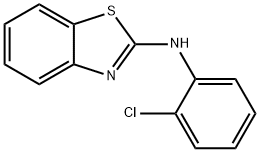 N-(2-CHLOROPHENYL)-1,3-BENZOTHIAZOL-2-AMINE Struktur
