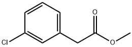METHYL 3-CHLOROPHENYLACETATE Struktur